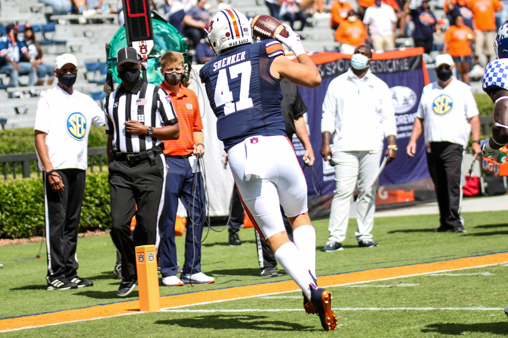 Auburn vs. Kentucky football